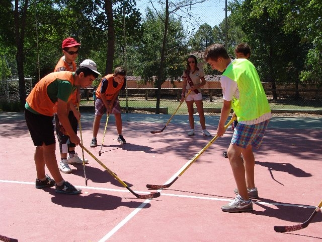 Sujetando el stick